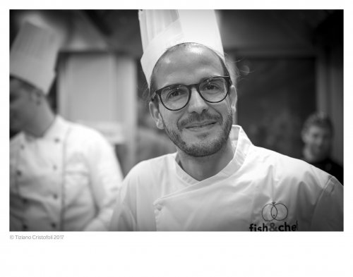 Simone Gottardello, executive chef dell'Aqualux di Bardolino